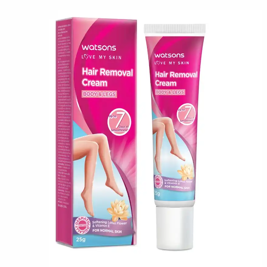 Watsons Hair Removal Cream leg & Body for Normal Skin